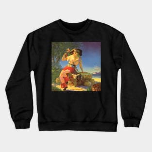 Princess of the Treasure Isle, Crewneck Sweatshirt